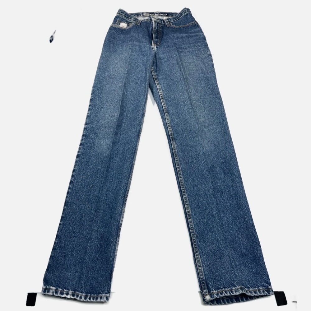 Cruel Girl Relaxed Blue Jeans Women’s size 9 XLong 34” Inseam Western Denim